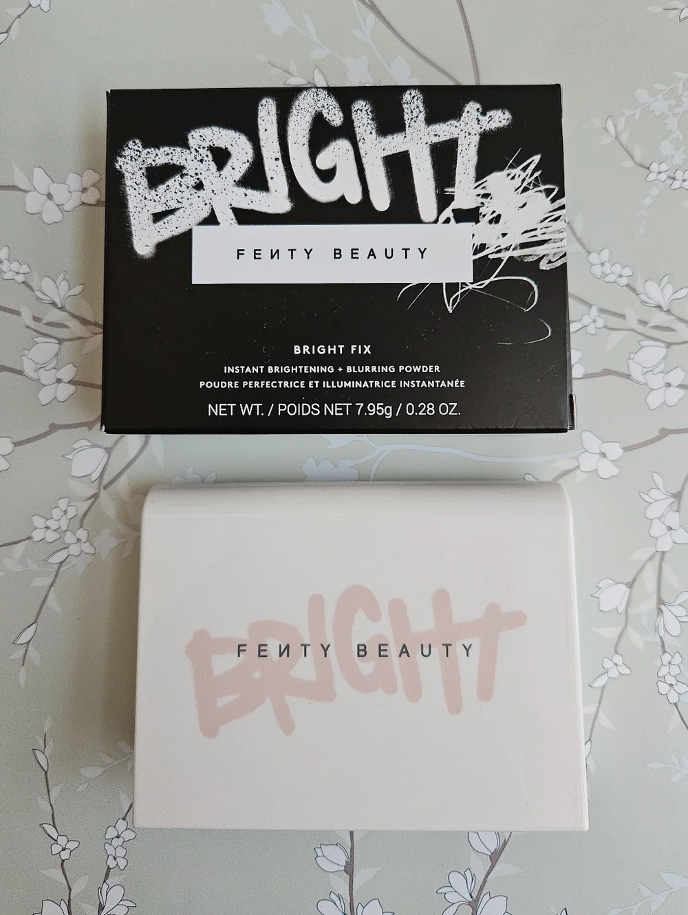 Fenty Beauty Bright Fix Instant Brightening + Blurring Powder Rose Quartz 02 NEW